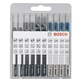 Set 10 Pezzi Lame Seghetto Alternativo Basic Per Metallo E Legno