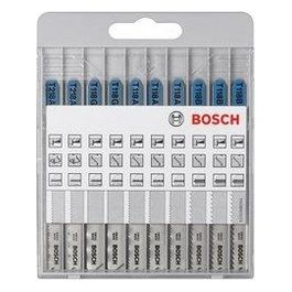 Set 10 Pezzi Lame Seghetto Alternativo Basic Per Metallo E Legno