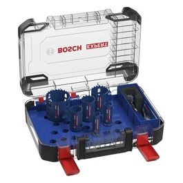 14x Set di Seghe a Tazza Expert Tough Material per Legno con Metallo Diametro 20-76mm