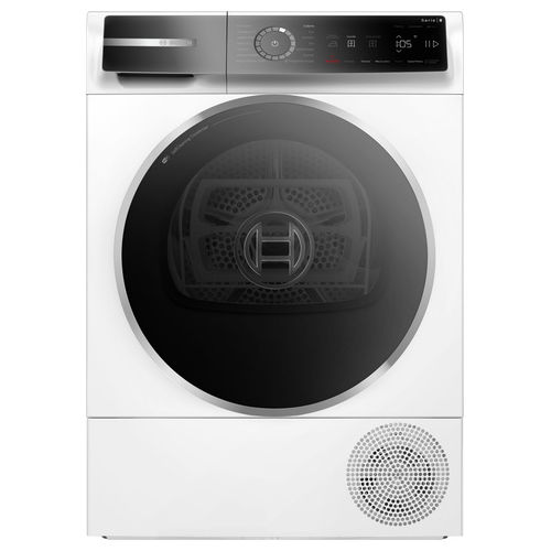 WQB246D0II Serie 8 Asciugatrice Pompa di Calore 9 Kg Classe B SensitiveDrying Home Connect (84x60x61 cm) colore Bianco
