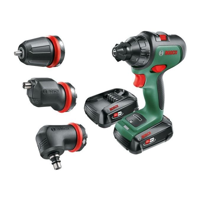 Bosch Avvitatore Cordless AdvancedDrill 18 con 2 batterie