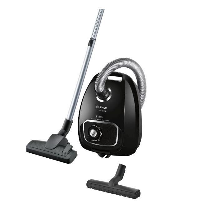 Bosch BBGLS4X210 Aspirapolvere con Sacco 600W Nero | Yeppon