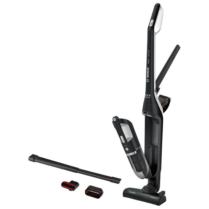 Bosch BBH32101 Flexxo Scopa Elettrica Senza Sacchetto Nero
