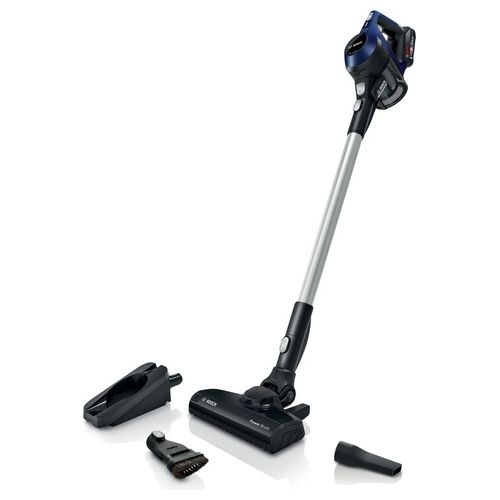 BCS611P4A Serie 6 Aspirapolvere Senza Filo Nero Blu Ideale per Pulizia Efficiente di Superfici in Casa