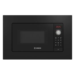 Bosch Serie 2 BEL623MB3 Forno a Microonde da incasso con Grill Capacità 20 Litri Potenza 800W 8 Programmi Nero 