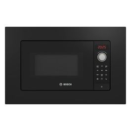 Bosch Serie 2 BEL623MB3 Forno a Microonde da incasso con Grill Capacità 20 Litri Potenza 800W 8 Programmi Nero 