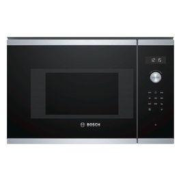 Bosch BFL524MS0 Serie 6 Forno a Microonde da Incasso Capacita' 20 Litri Potenza 800 W 7 programmi automatici 60 x 38 cm Nero