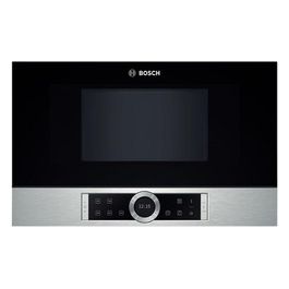 Bosch BFL634GS1 Serie 8 Forno a Microonde da Incasso Capacita' 21 Litri Potenza 900 W Display TFT Acciaio Inox