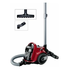 Bosch BGC05AAA2 Aspirapolvere a Carrello Senza Sacco 700W 1,5 Litri 78Db Rosso/Nero