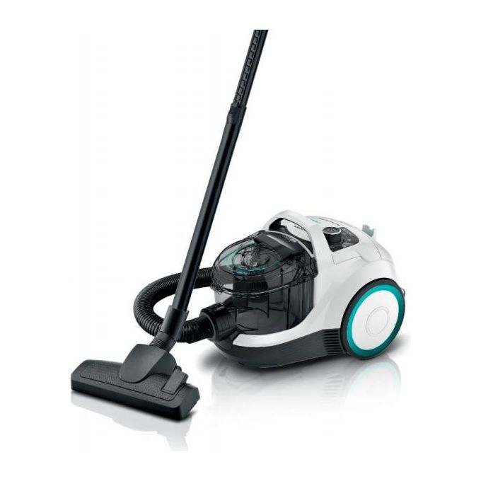 Image of Bosch BGC21HYG1 Aspirapolvere a Traino 2 Litri a Cilindro Secco 550W Senza Sacchetto Bianco