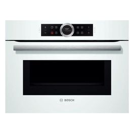 Bosch CMG633BW1 Serie 8 Forno Elettrico Compatto Combinato con Microonde Capacita' 45 Litri Classe energetica 14 Programmi 900W 60 cm Bianco