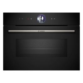 Bosch CMG7761B1 Serie 8 Forno compatto combinato con microonde da incasso 45 litri 60 x 45 cm Nero