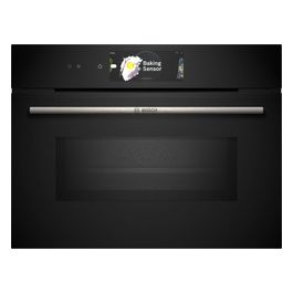 Bosch CMG778NB1 Serie 8 Forno compatto combinato con microonde da incasso 45 litri 60 x 45 cm Nero