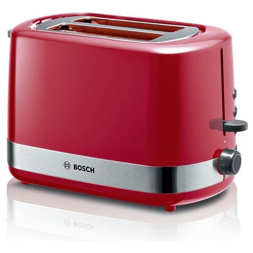 Bosch ComfortLine TAT6A514 Tostapane compatto per 2 fette con funzione scongelamento/riscaldamento 800 W rosso