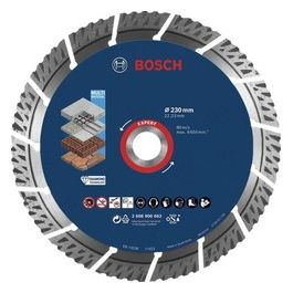 Bosch Dischi Diamantati Expert MultiMaterial per Calcestruzzo Diametro 230mm