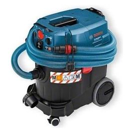 Bosch GAS 35 M AFC Apiratore Liquidi Solidi 35 Litri 1380W Nero/Blu