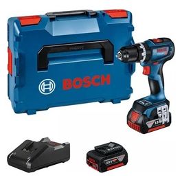GSB 18V-90 C Trapano Avvitatore a Percussione 2100 Giri/min 1.2Kg Nero/Blu/Rosso