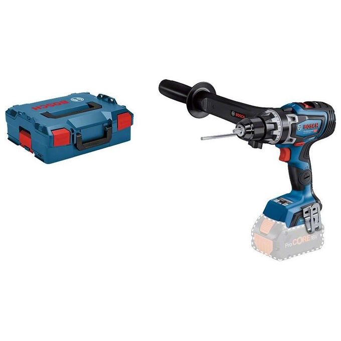 Bosch GSR 18V-150 C Professional Trapano Avvitatore a Batteria 2200 Giri-min Senza Chiave 2.1kg Nero-Blu-Rosso