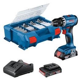 GSR 18V-45 Professional 500 Giri/min Senza Chiave 900 g Nero/Blu