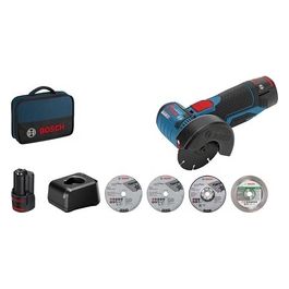 Bosch GWS 12V-76 Smerigliatrice Angolare Blu