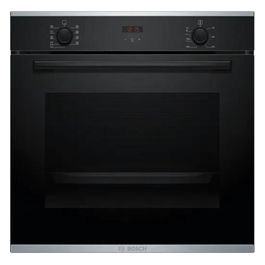 HBA2340B0 Forno Elettrico Multifunzione Serie 4 Capacità 71 Litri Classe A Vetro Nero  Acciaio Inox