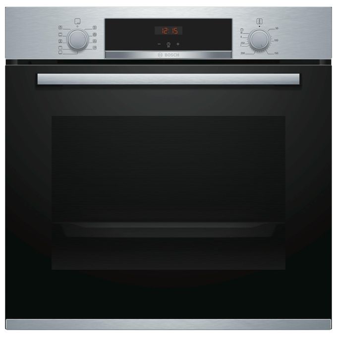 Bosch HBA534BS0 Serie 4 Forno Elettrico Multifunzione da Incasso Capacita' 71 Litri Classe energetica A 6 Programmi EcoClean Fast Pre-Heating 60 cm Acciaio Inox