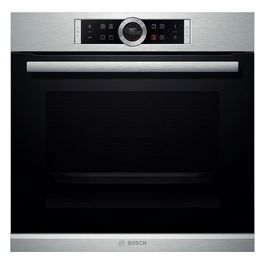 Bosch HBG633NS1 Serie 8 Forno Elettrico Multifunzione da Incasso Capacita' 71 Litri Classe energetica A+ 8 Programmi EcoClean Fast Pre-Heating 60 cm Acciaio Inox