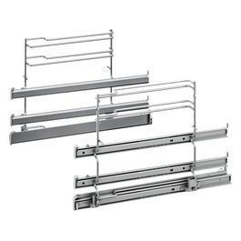 HEZ538S00 Guide Telescopiche a 2 Livelli  Guida Telescopica FlexiClip Acciaio Inox