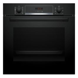 Serie 4 HRA574BB0 Forno elettrico multifunzione con vapore da incasso 71 Litri Classe A Pulizia Pirolitica 10 Programmi  8 Funzioni Cottura Display LED rosso 60 cm Nero