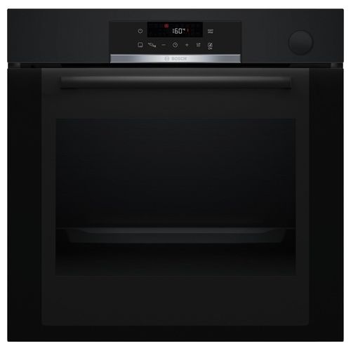 HRG312BB3E Serie 4 Forno Elettrico da Incasso Ventilato Multifunzione con Grill Cottura a Vapore 71 Litri 60 cm Classe A colore Nero