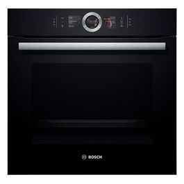 Bosch HSG636BB1 Serie 8 Forno Elettrico Multifunzione da Incasso a Vapore Full Steam Capacita' 71 Litri Classe energetica A+ 14 Programmi EcoClean Fast Pre-Heating 60 cm Nero