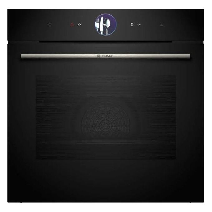 Bosch HSG7261B1 Forno Elettrico da Incasso Ventilato Multifunzione con Grill e Vapore Capacita' 71 Litri Classe A Larghezza 60 cm colore Nero
