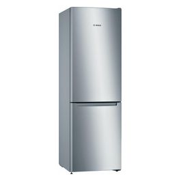 Bosch KGN36NLEA  Serie 2 Frigorifero Combinato Capacita' 302 Litri Classe energetica E NoFrost Sistema Multi-Airflow 186 cm Inox