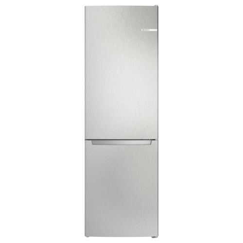 Serie 2 KGN36NLEA  Frigorifero a libera installazione combinato 321 Litri Classe E Total No Frost 186x60x66 cm Metal Look