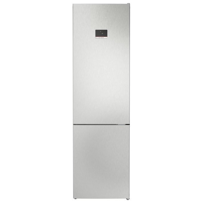 Image of Bosch KGN397LDF Serie 4 Frigorifero Combinato Capacita' 363 Litri Classe energetica D No Frost Compartimento zona fresca 203 cm Acciaio inossidabile