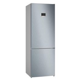 Bosch KGN497LDF Serie 4 Frigorifero Combinato Libera Installazione 440 Litri Classe energetica D Acciaio Inossidabile