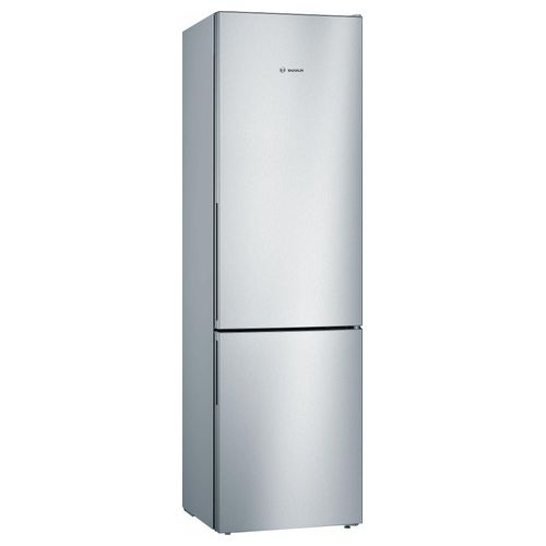 Serie 4 KGV39VLEAS Frigorifero a libera instalalzione combinato ventilato 342 Litri Classe E Congelatore Low Frost 201x60x65 Metal Look 