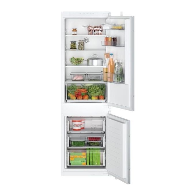 Image of Bosch KIN86NSE0 Frigorifero combinato da incasso 260 litri No Frost Classe E