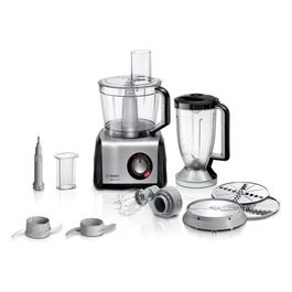 MC812M814 Robot da Cucina 1250W 3.9 Litri Nero/Acciaio Inox/Trasparente