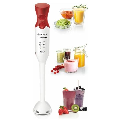 MSM64010 Mixer a immersione 450W 1 Litro 50 Decibel Plastica Bianco