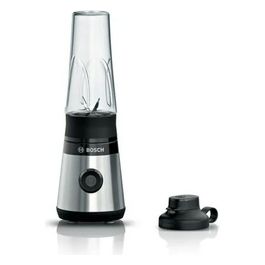 MMB2111M Frullatore con Bicchiere 0.6 Litri Potenza 450 watt Inox