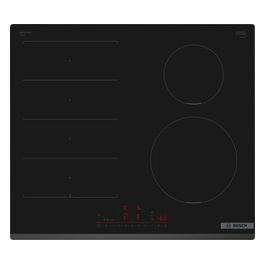 Serie 6 PIX631HC1E Piano cottura a induzione in vetroceramica 60 cm 1 zona Flex e 2 standard PerfectFry Plus DirectSelect Home Connect Nero