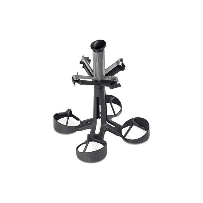 Bosch SMZ5300 Portabicchieri per Bicchieri a Stelo Lungo Lavastoviglie VarioFlex fino a 4 Bicchieri colore Grigio