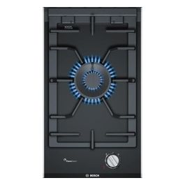 PRA3A6D70 Serie 8 Piano Cottura a Gas 1 Zona Griglie in Ghisa FlameSelect 30 cm Nero