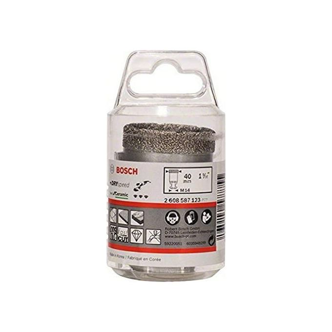 Bosch Professional Frese Diamantate Dryspeed Diamond Cut Diametro 40Mm