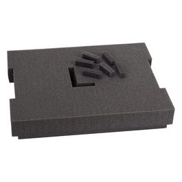 Professional Schiuma per Valigetta L-BOXX 136 e LS-BOXX 306 8.5cm Grigio