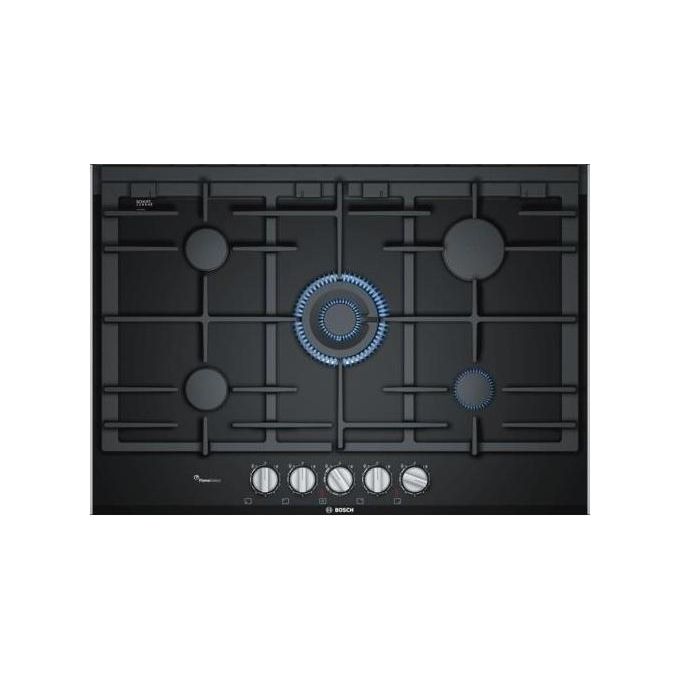 Bosch PRR7A6D70 Serie 8 Piano Cottura a Gas 5 Zone 75 cm Nero