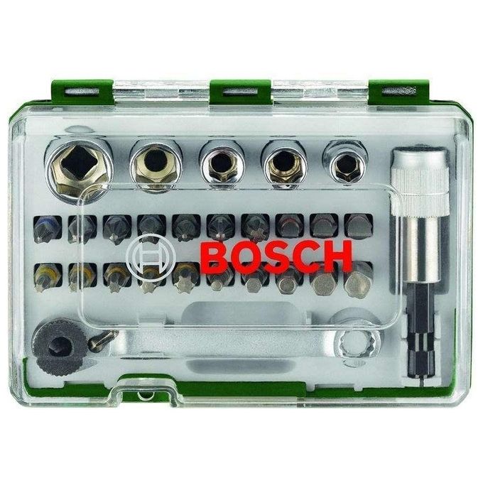 Bosch Rainbow Pro 27 Bit  Ratchet Punta per Cacciavite 27 Pezzi
