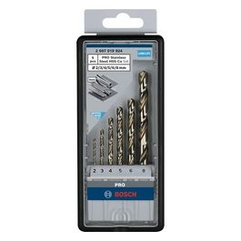 Robustline Hss-Co 6 Pezzi Set Per Trapano
