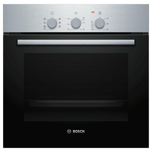 HBF011BR0 Serie 2 - Forno da incasso elettrico multifunzione, 66 L, Classe A, 5 funzioni di cottura, HotAir 3D, Acciaio inox